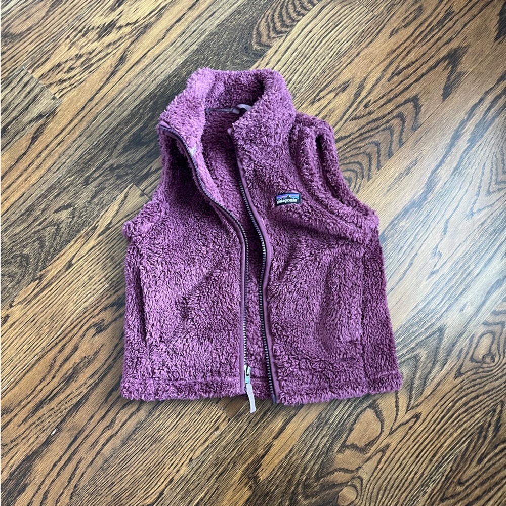 Patagonia Girls Fleece Vest Size XS (5-6)